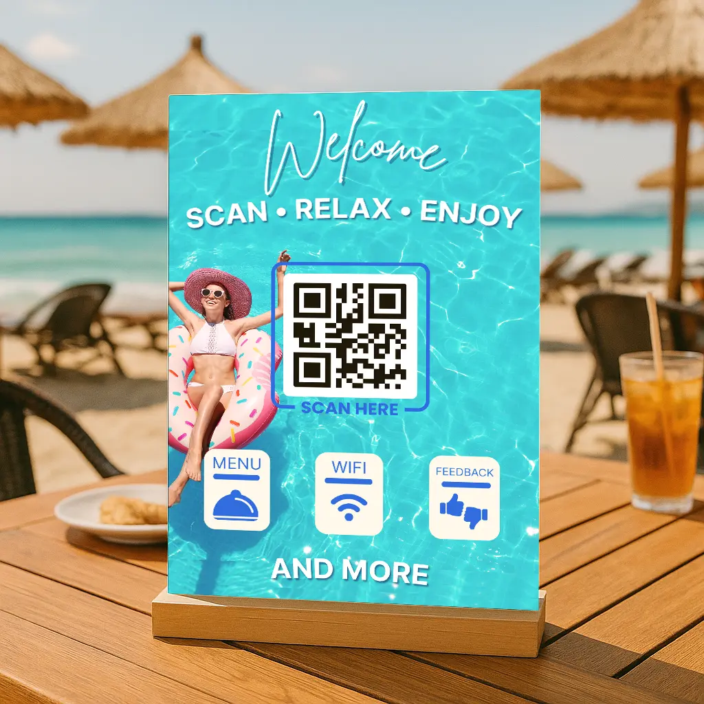 Beach table stand design